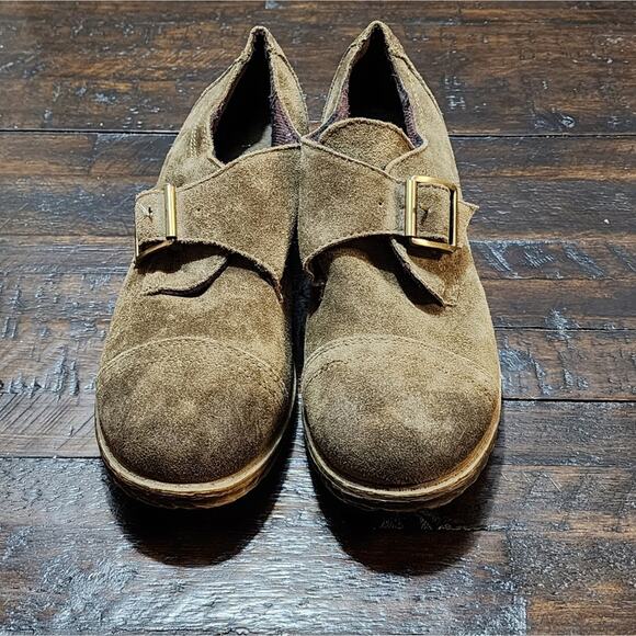 Very Volatile‎ suede leather Oxford flats Women's size 8 - Picture 1 of 9